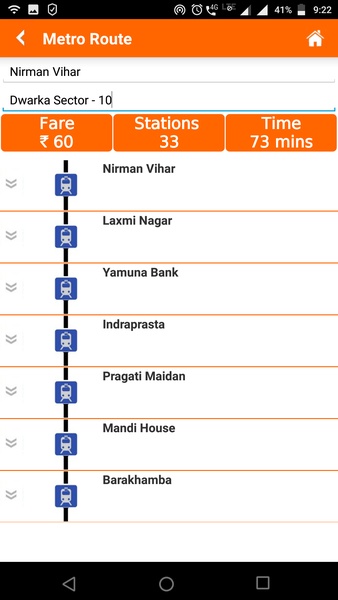 Delhi Metro DTC Bus Routes - Preview 3