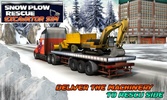 Snow Plow Rescue Excavator Sim screenshot 15