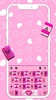 Pink Girly Love Keyboard Theme screenshot 5