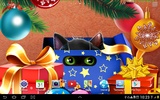 Christmas Kitten Live Wallpaper screenshot 1