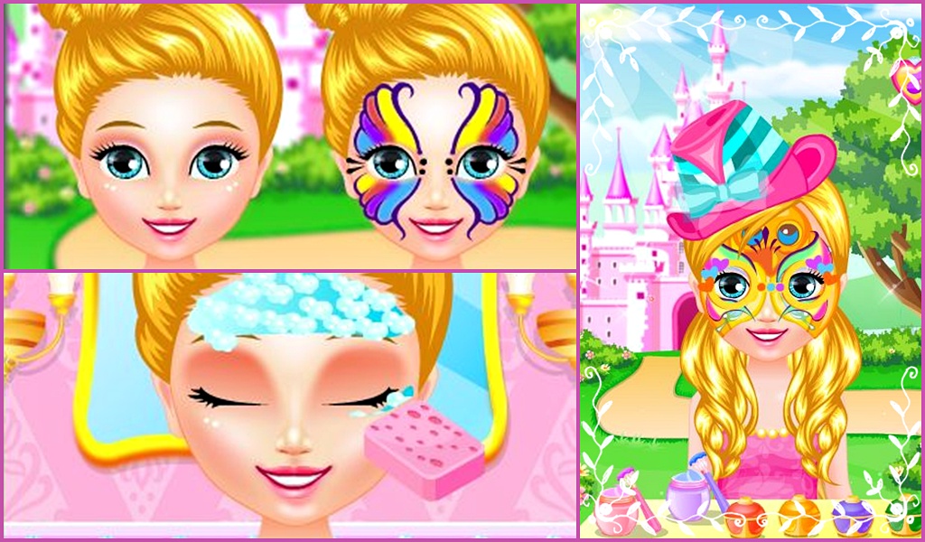 Baby Princess Face Paint Party - Preview 1