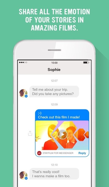 Stayfilm for Messenger - Preview 1