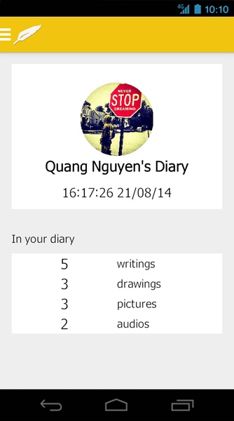 Daily Diary - Preview 4