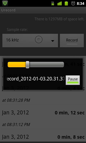 Urecord - Preview 1
