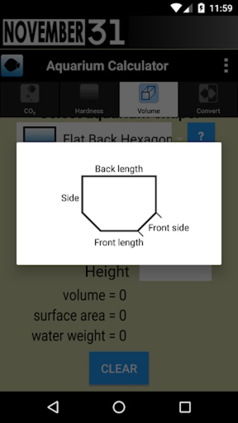 Aquarium Calculator - Preview 6