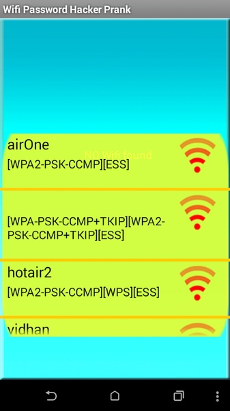 Wifi Password Hacker Simulated - Preview 2