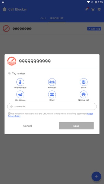 Call Blocker - Preview 7