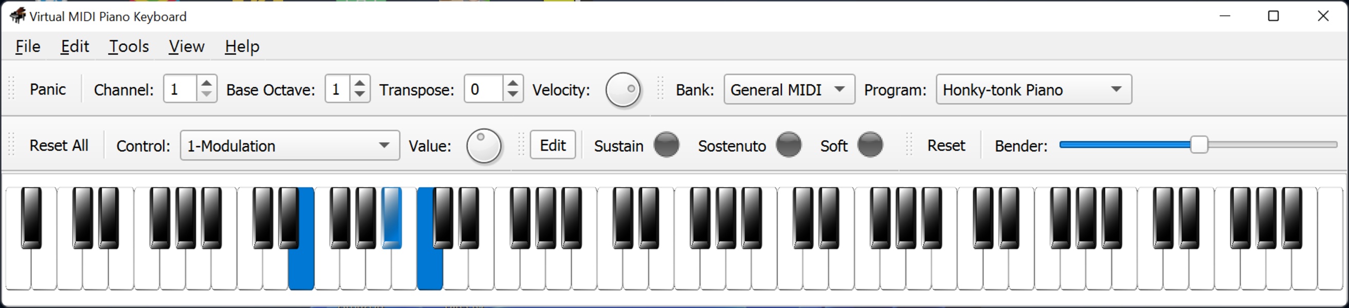 VIRTUAL MIDI PIANO KEYBOARD for Windows - Download it from