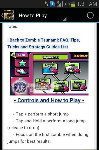 New Zombie Tsunami Guide - Preview 1