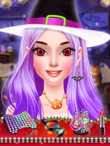 Halloween Makeup Salon : Dressup Games For Girls - Preview 12