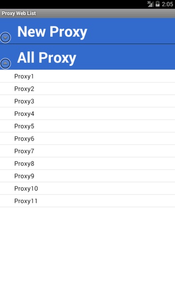Proxy Web List - Preview 2