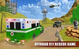 Army Ambulance Driving Rescue screenshot 1