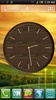 Analog Clock - Wood Theme 2 screenshot 1