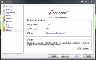 AdFender screenshot 2