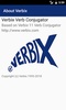 Verbix Verb Conjugator screenshot 1