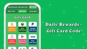 Daily Rewards - Gift Card Code screenshot 1