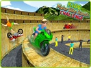 Kids MotorBike Roof Top Stunts screenshot 1