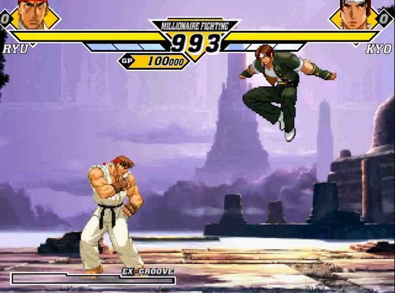 Capcom Vs SNK 2 EO (GC), um dos jogos de luta mais complexos do
