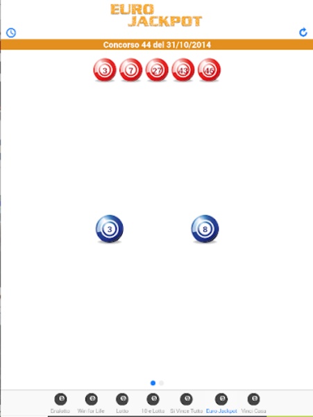 Estrazioni lotto - Preview 1