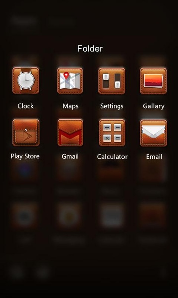 Rendezvous GOLauncher EX Theme - Preview 1