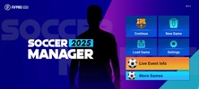 Soccer Manager 2025 screenshot 1