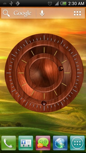 Analog Clock - Wood Theme 2 - Preview 5