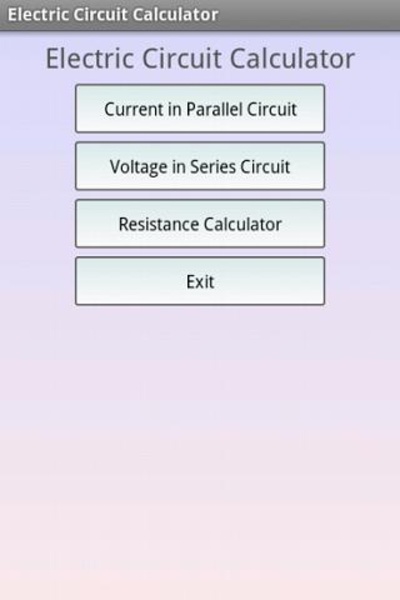 Electric Circuit Calculator - Preview 3