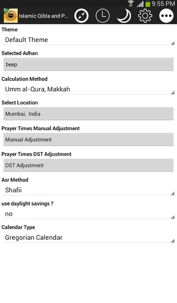 Islamic Qibla and Prayer Times - Preview 4