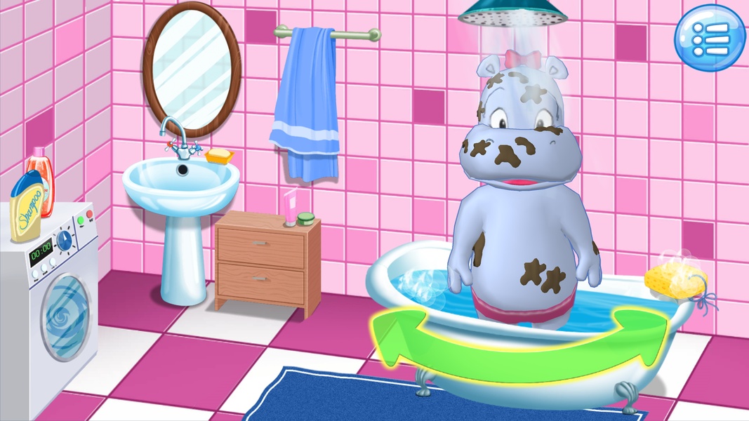 Hippo washing - Preview 4