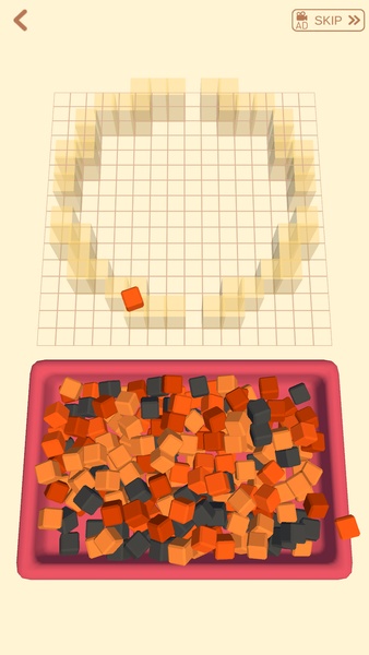 Cubes Art - Assemble object unique puzzle - Preview 6