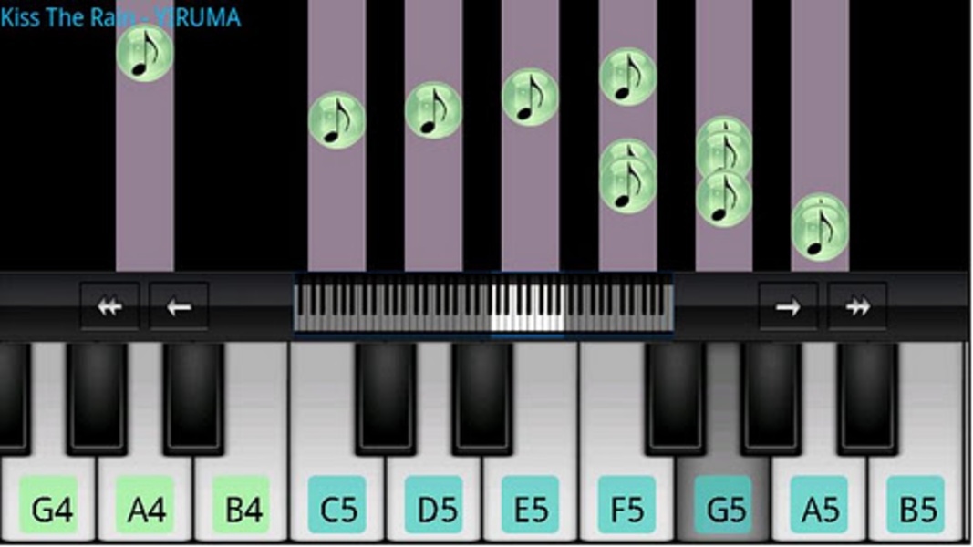 Simulador de piano com notas 🔥 Jogue online
