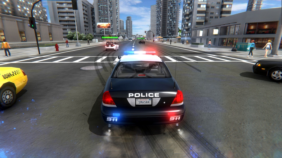 911 Highway Traffic Police Car Drive and Smash 3D Parking Simulator game::Appstore  for Android