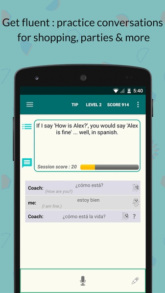 SpeakTribe Spanish - Preview 4
