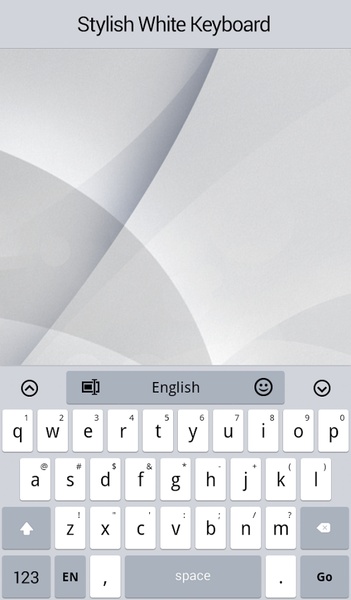 Stylish White Keyboard - Preview 5