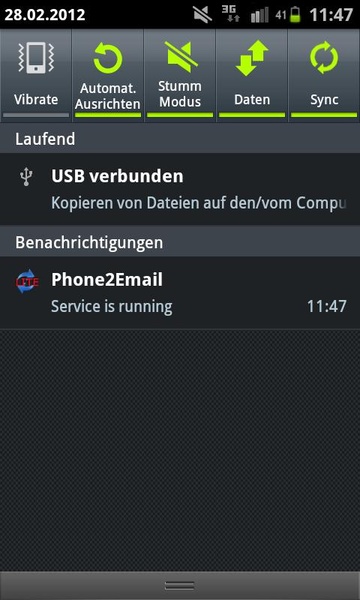 Phone2Email Lite - Preview 1