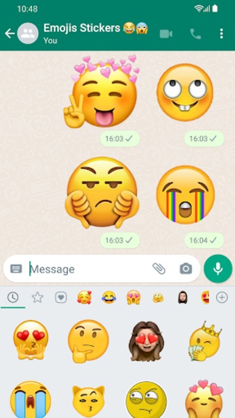 Stickers Emojis WAStickerApps - Preview 1