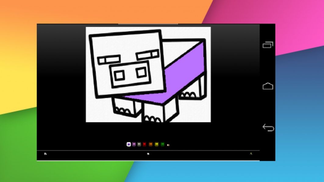 Minecraft coloring for kids - Preview 3