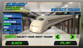 Bullet Train Subway Station 3D screenshot 2