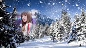 Snowfall Photo Frames montage screenshot 3