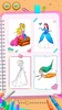 Princess Coloring Book: Magic Color by Number screenshot 8