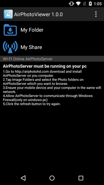 AirPhotoViewer - Preview 1