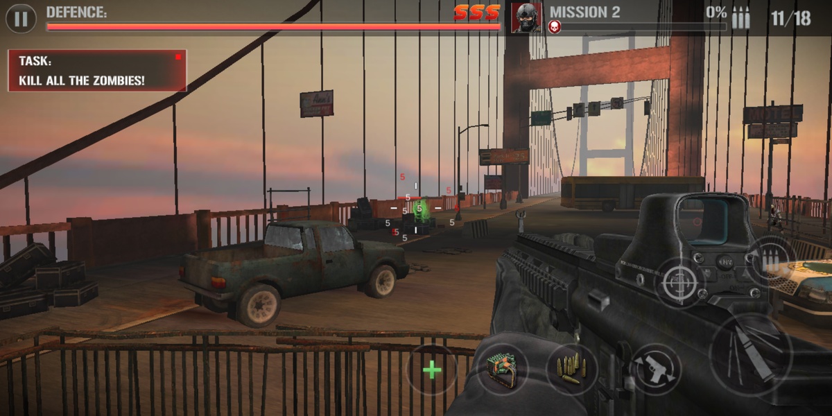 Zombie Defense Shooting: FPS Kill Shot hunting War para Android - Baixe o  APK na Uptodown