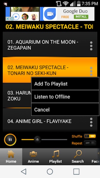 Anime Music for Android - Download the APK from Uptodown