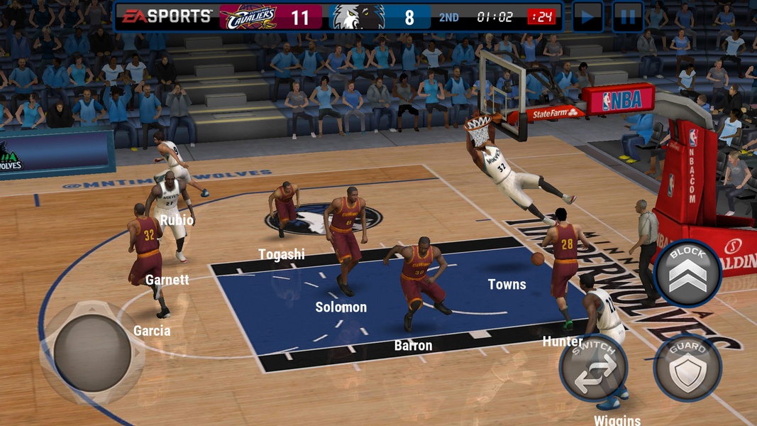 Download do APK de Jogo de Basquete NBA NOW móvel para Android