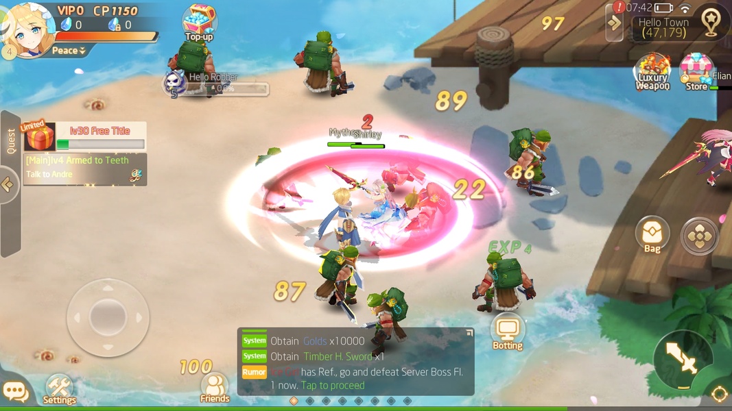 Lost Eure Infinite Farming MMORPG mobile android iOS apk download