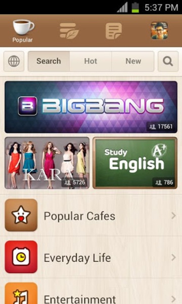 LINE Cafe - Preview 1