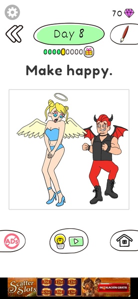 Draw Happy Angel - Preview 7