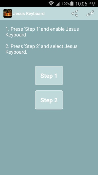 Jesus Keyboard - Preview 1