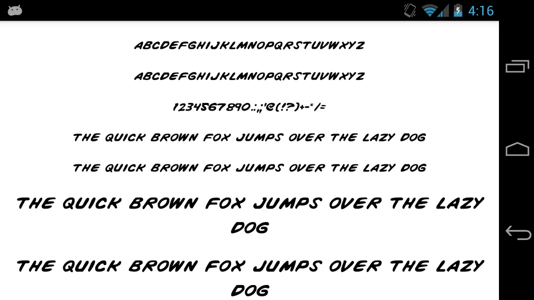 Clean Fonts 50 - Preview 4