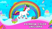 Unicorn Coloring Games screenshot 8